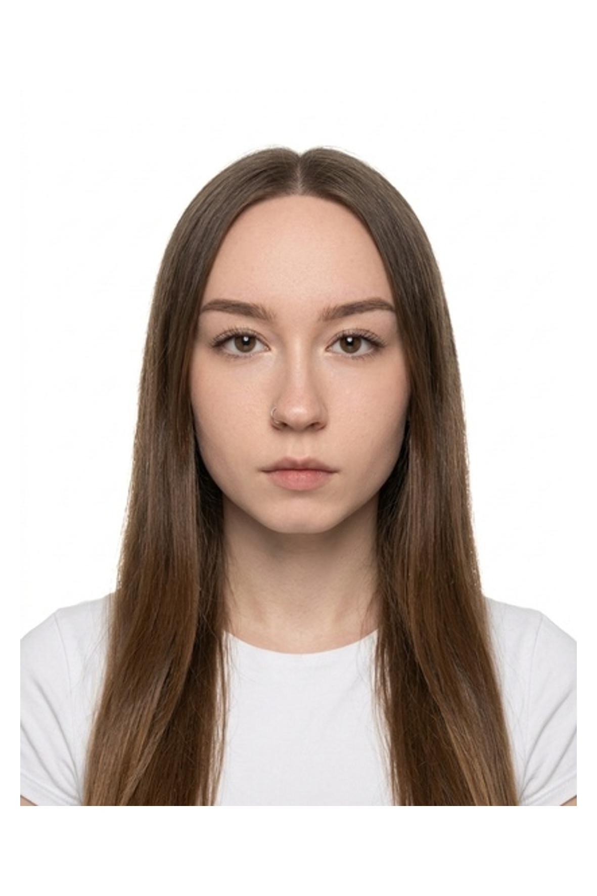 Фото на документы в Казани — за 30 секунд — Загранпаспорт — студийное освещение нейросетью